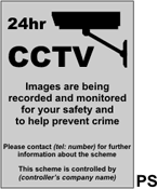 CCTV signs uk